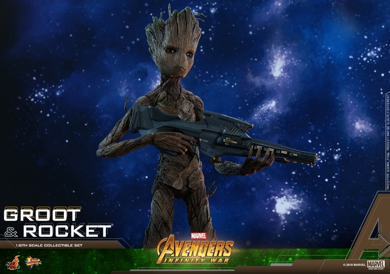 Hot Toys - AIW - Groot & Rocket collectible set_PR20